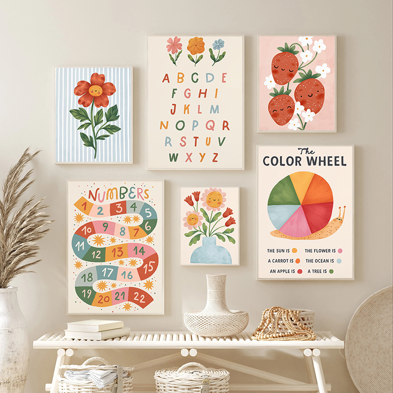 Floral Alphabet Education Kid  - Kids Education Yes บทวิจารณ์และราคา