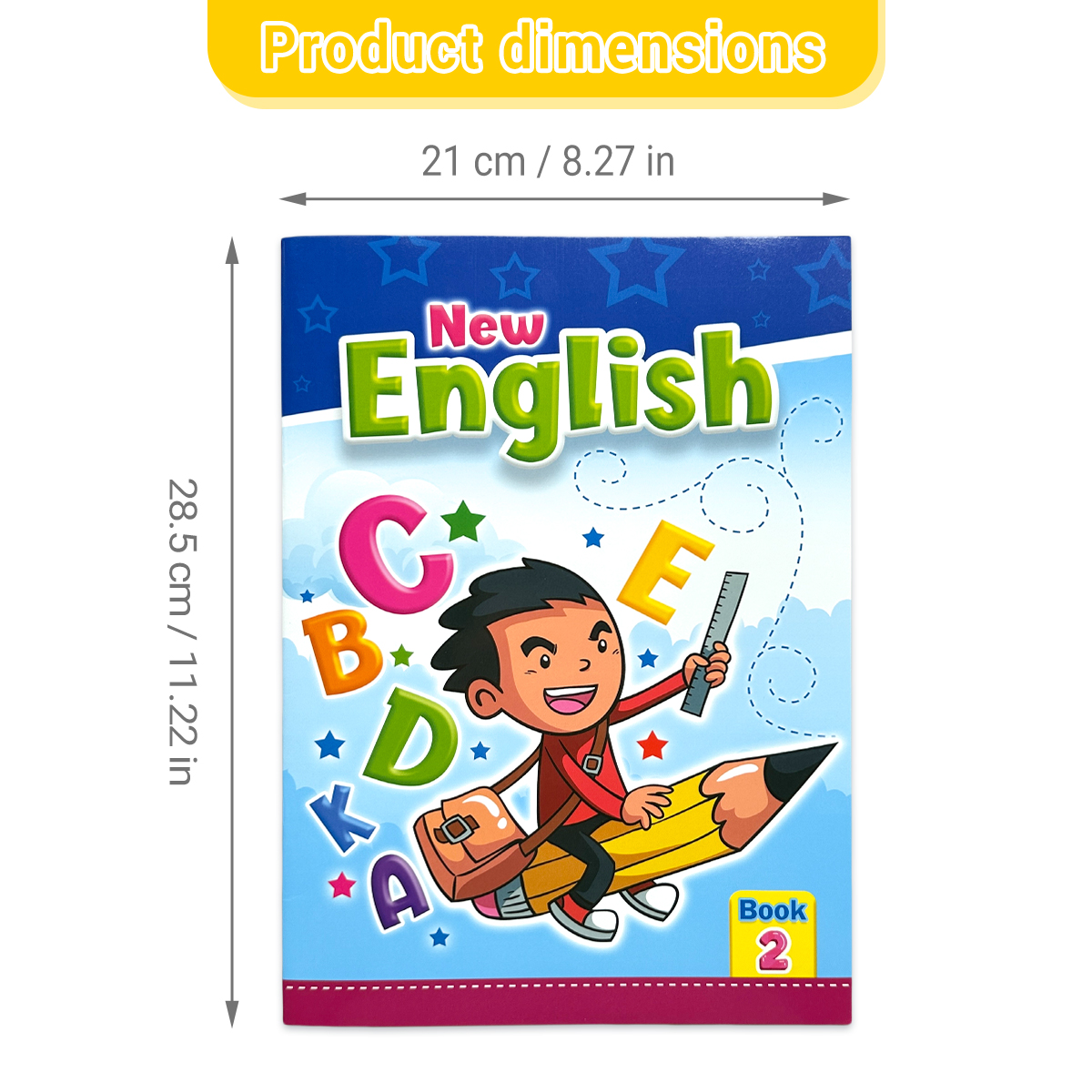 2 Book New English Alphabet Tr - Kids Educational Workbooks บทวิจารณ์และราคา