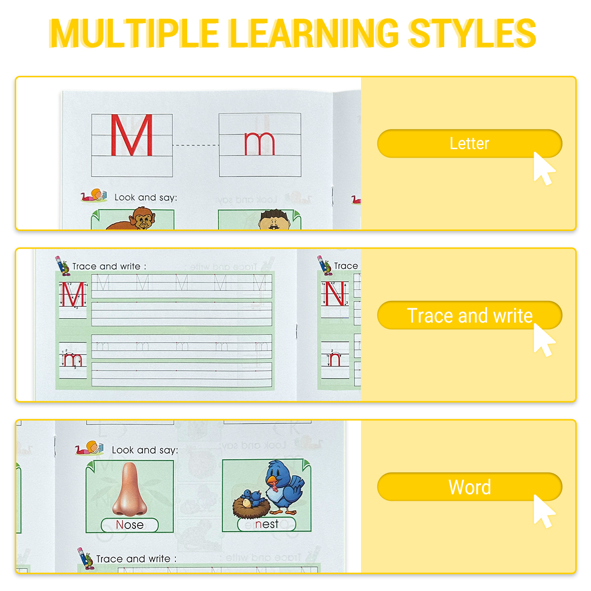 2 Book New English Alphabet Tr - Kids Educational Workbooks บทวิจารณ์และราคา