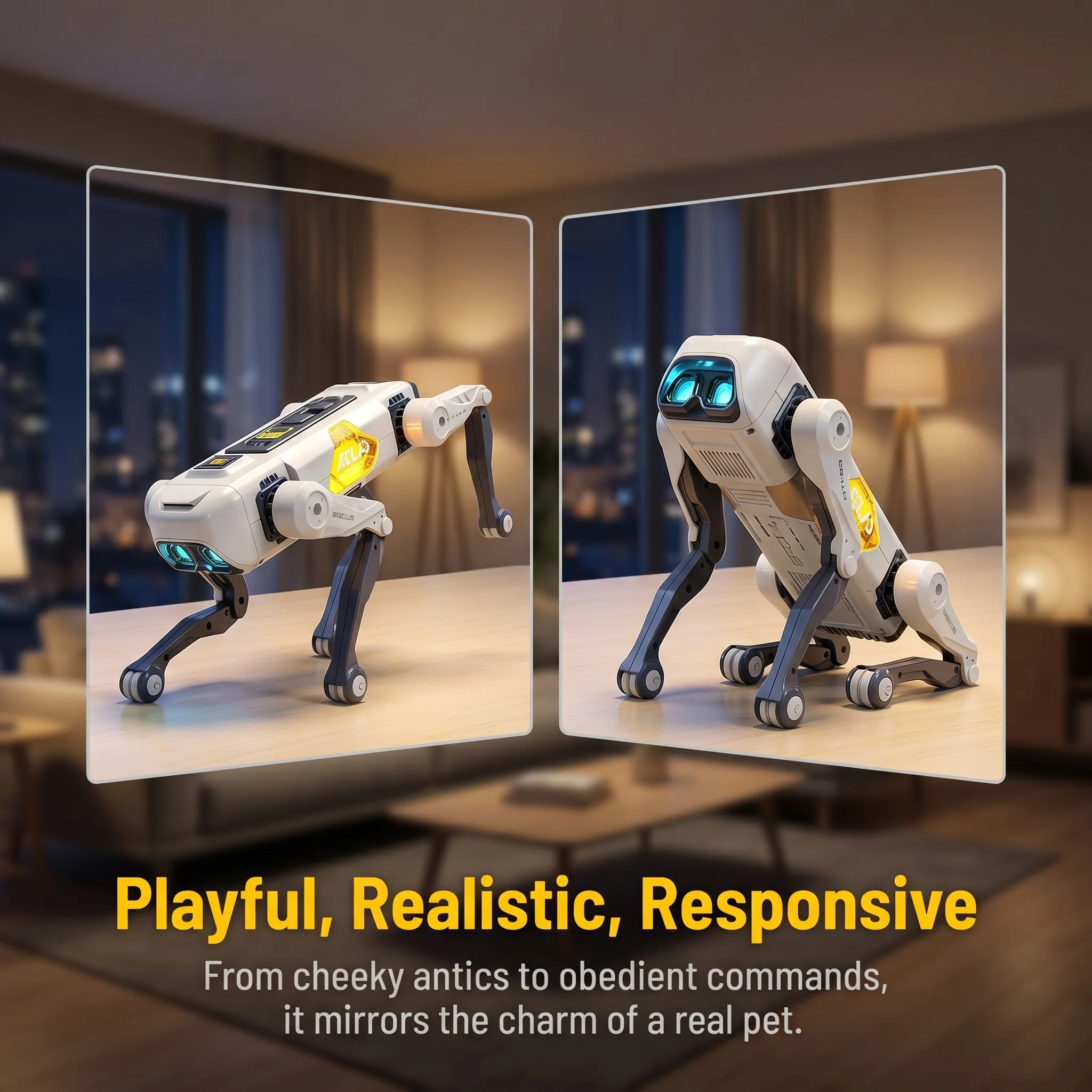 AI Smart Robot Dog, Voice & AP - Kids Education In Us บทวิจารณ์และราคา