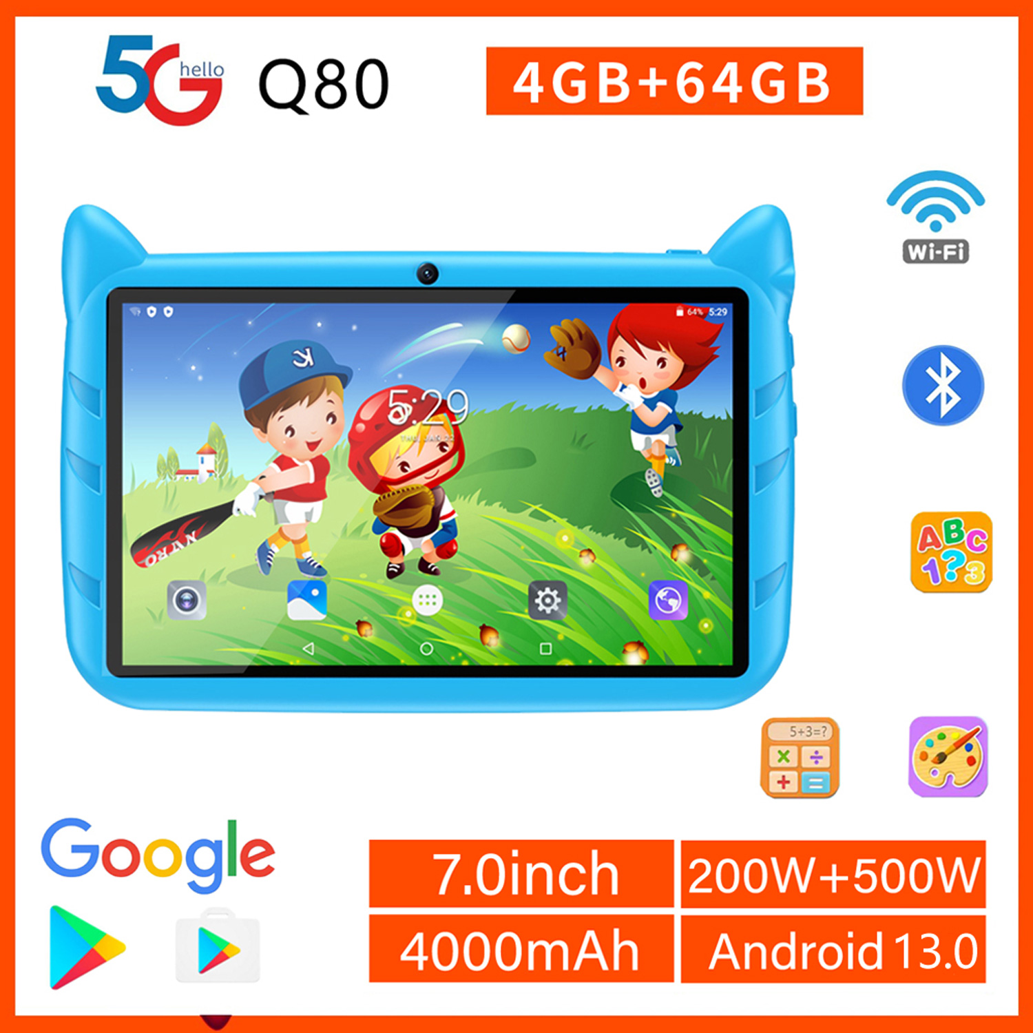 New 7 Inch Global Version 5G W - Kids Education Tablets บทวิจารณ์และราคา