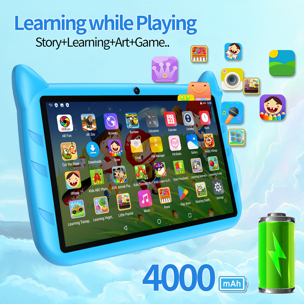 New 7 Inch Global Version 5G W - Kids Education Tablets บทวิจารณ์และราคา