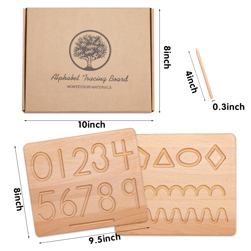 Montessori Language Toy Double - Kids Educational Box บทวิจารณ์และราคา