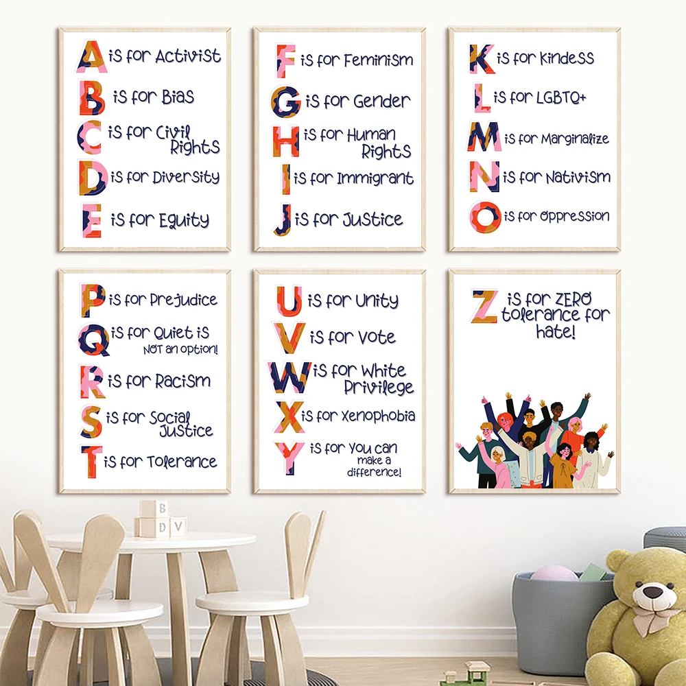 Nursery Alphabet Human Rights  - Kids Education Quotes บทวิจารณ์และราคา