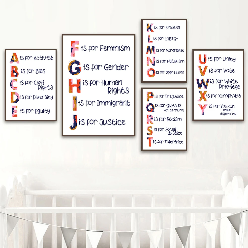 Nursery Alphabet Human Rights  - Kids Education Quotes บทวิจารณ์และราคา