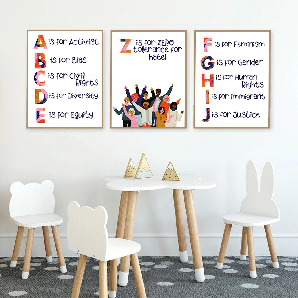 Nursery Alphabet Human Rights  - Kids Education Quotes บทวิจารณ์และราคา