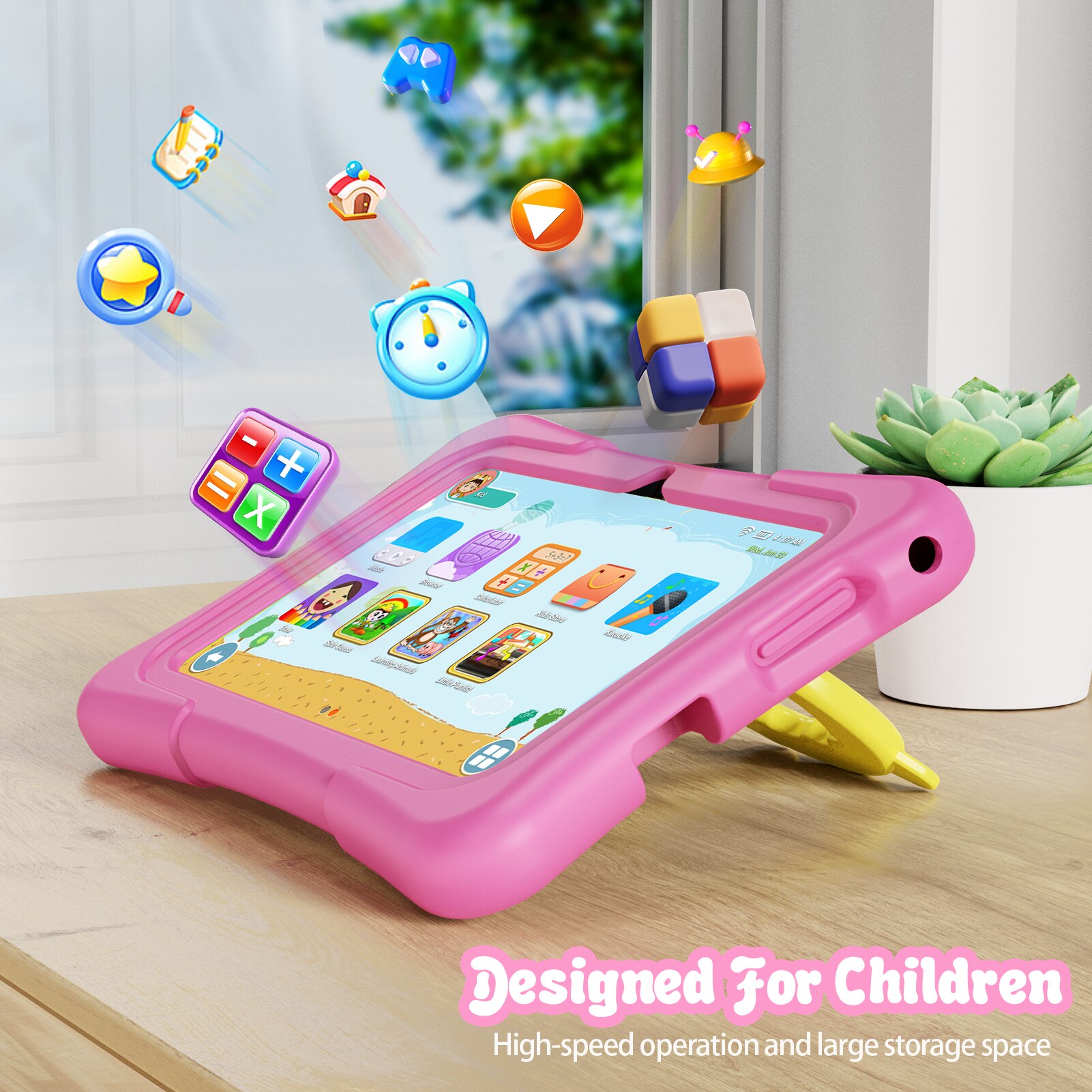 PRITOM Tablet for Kids 7 Inch  - Kids Education Tablets บทวิจารณ์และราคา