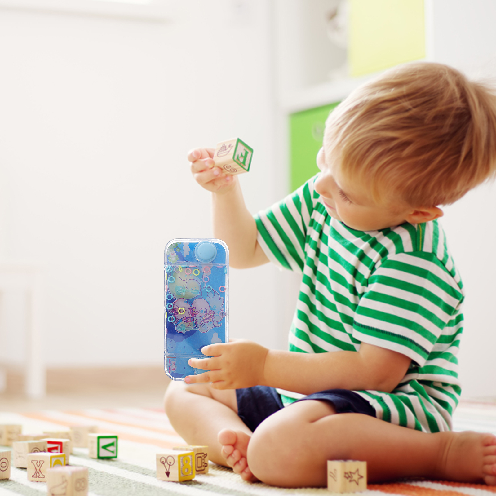 4pcs Water Ring Toy Handheld T - Kids Educational Game 3 บทวิจารณ์และราคา