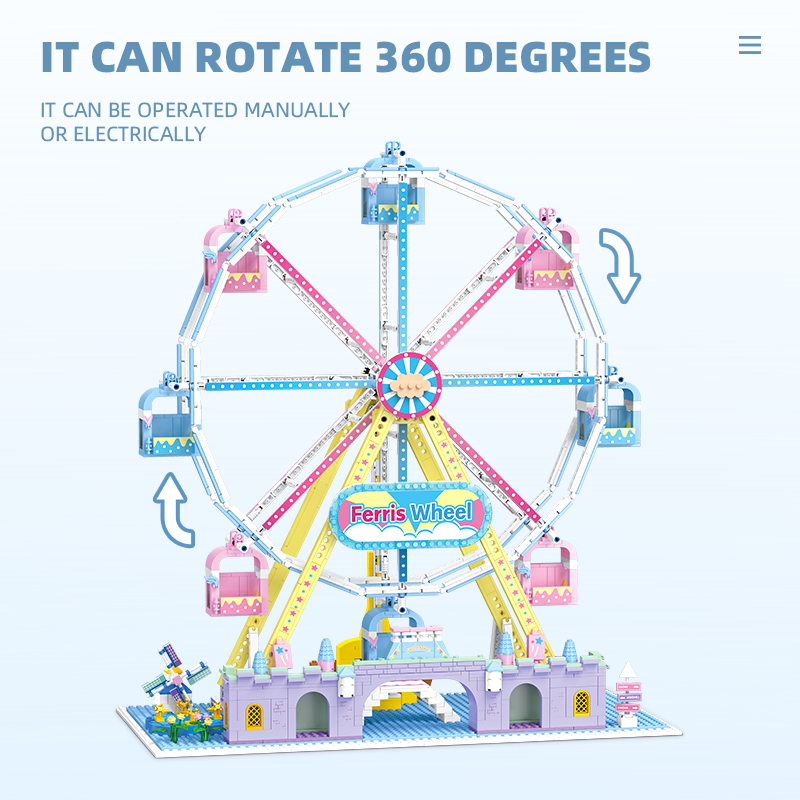 Dream Ferris Wheel Model Build - Kids Education Yes บทวิจารณ์และราคา