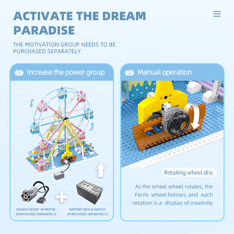 Dream Ferris Wheel Model Build - Kids Education Yes บทวิจารณ์และราคา