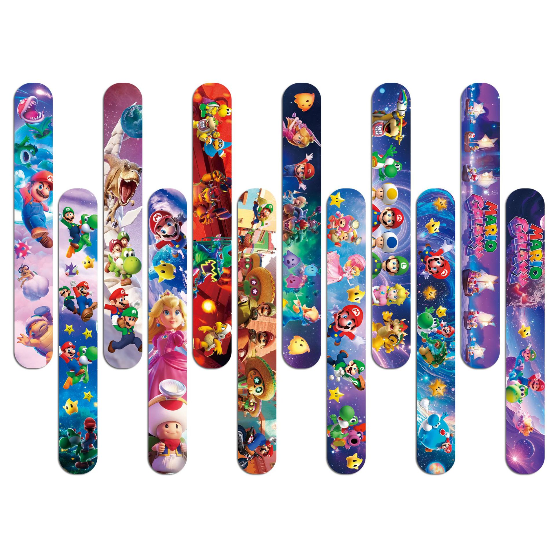 Super Mario PVC Slap Bracelets - Kid Educational บทวิจารณ์และราคา